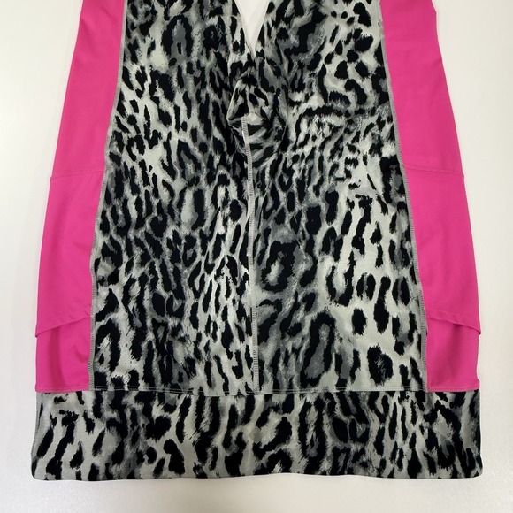 Rise by LuLaRoe Leggings Size 3X Ankle Fitness Pink Leopard UEC Workout Sport - Picture 4 of 9